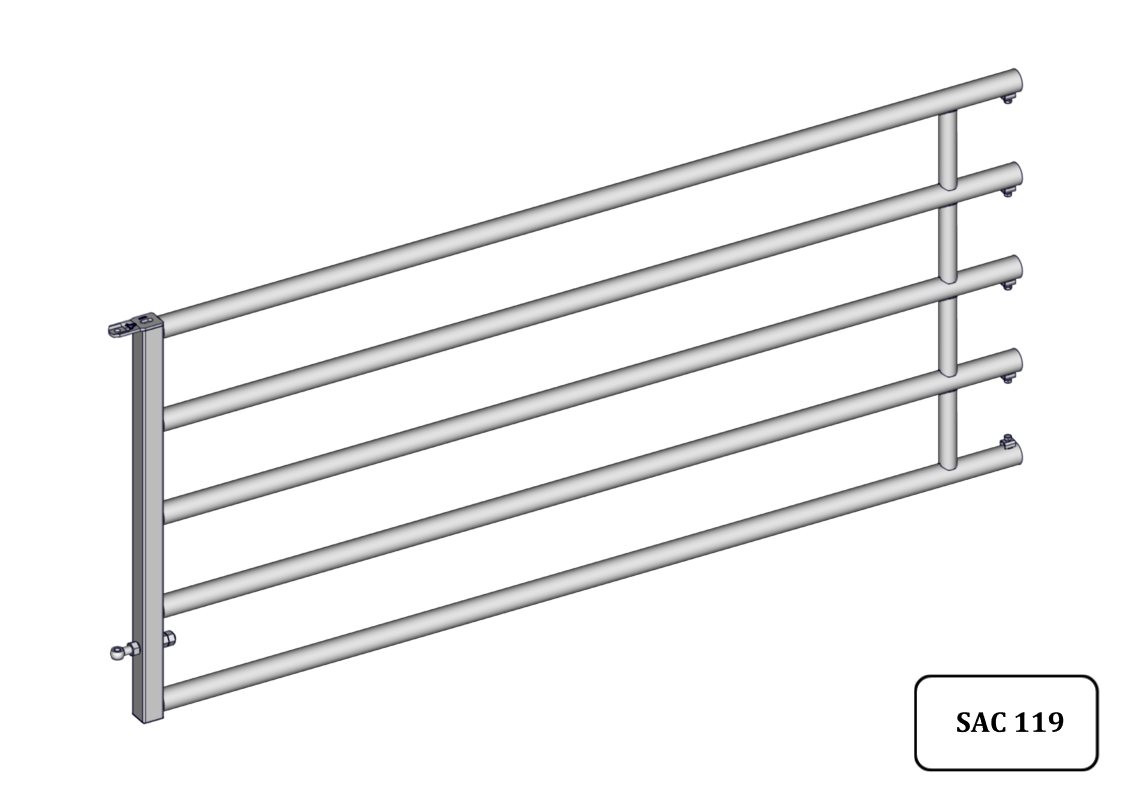 ARRIERE EX5 DE 3/4M L.2.50M