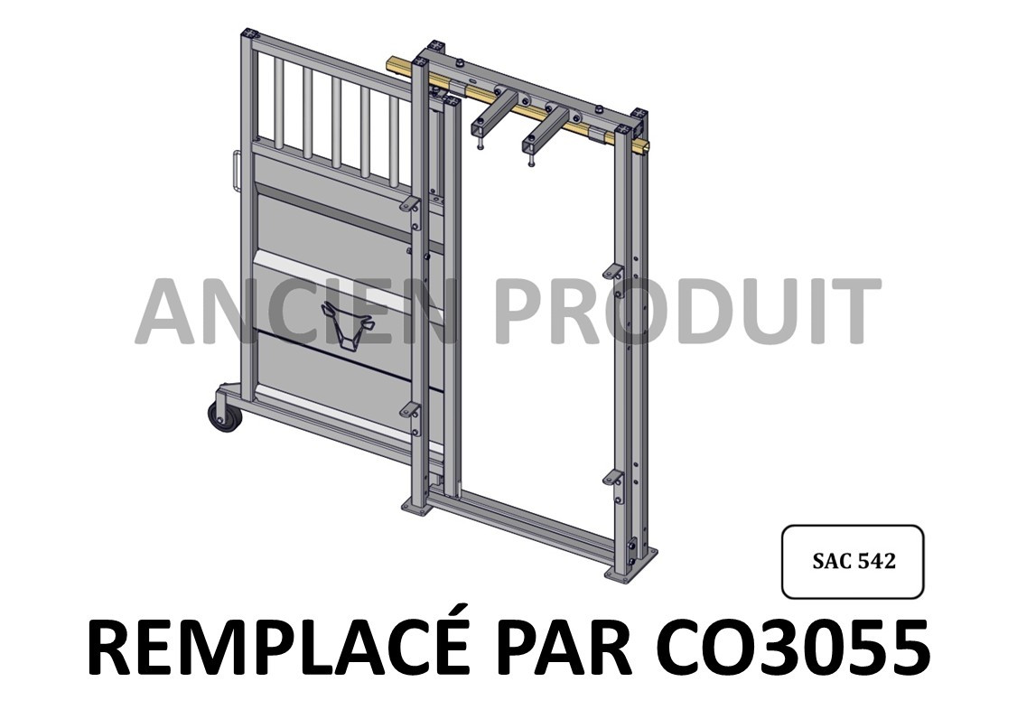 PORTE SECTIONNELLE SUR PLATINE